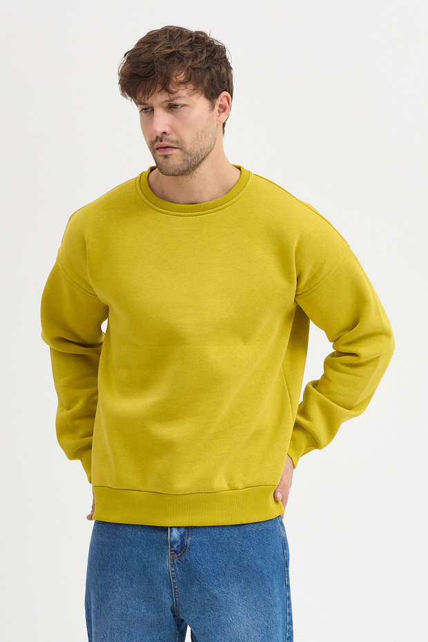 طاقم الرقبة المعتاد أثار البلوز الرجال الأساسية - 3