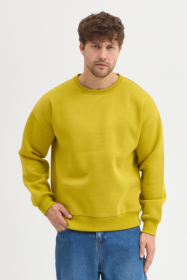 طاقم الرقبة المعتاد أثار البلوز الرجال الأساسية - 5