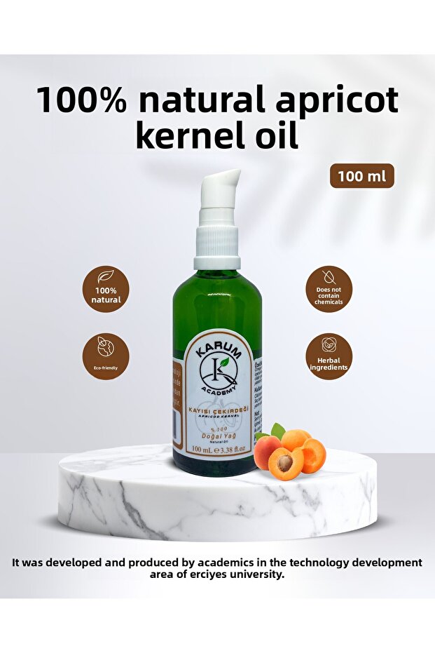 Apricot Kernel Oil – 100% Pure, Cold Pressed and Skin-Friendly Natural Oil