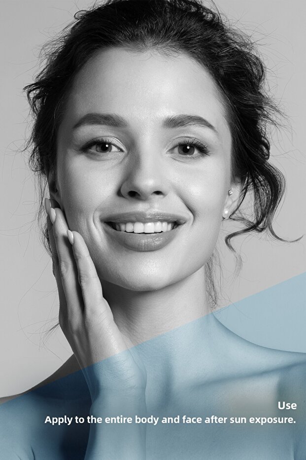 كريم مهدئ للعناية بالبشرة بعد التعرض للشمس 200 مل - الألوة فيرا وفيتامين E والبانثينول والألانتوين والماء الحراري - 2