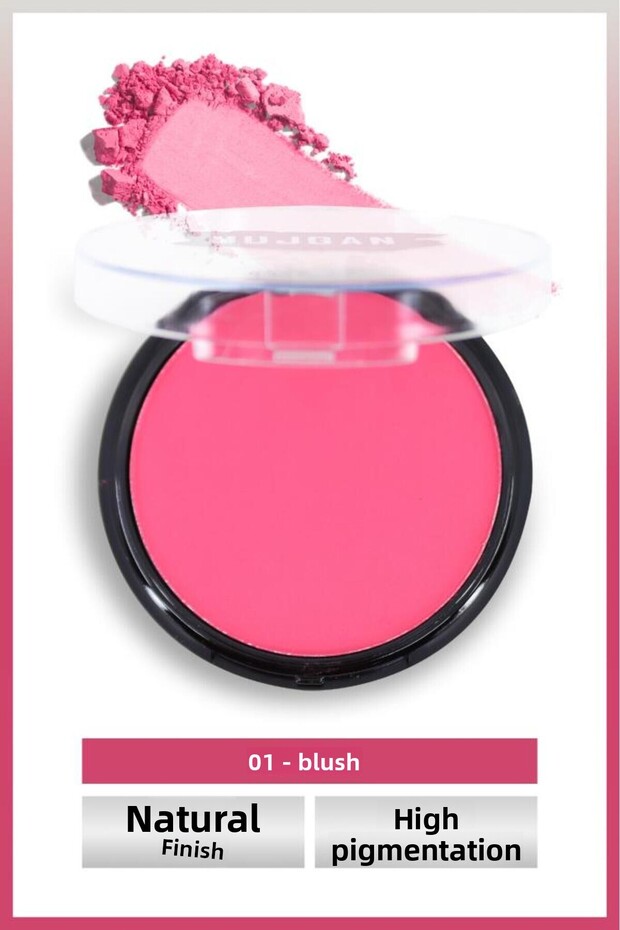 Single High Pigmentation Matte Powder Blush No:1