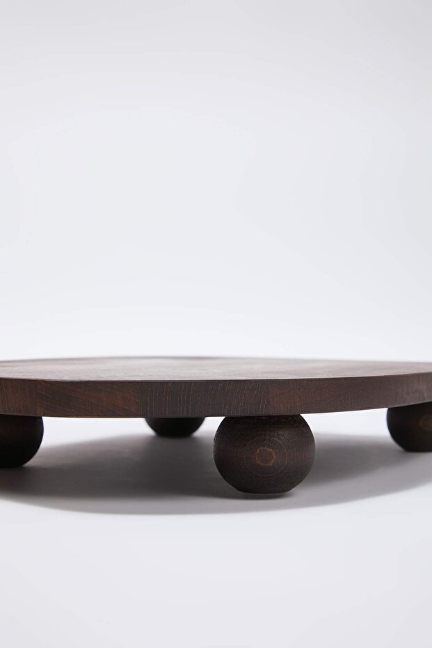 Ahşap Servis Sunum Tabağı 26,5 x39 cm TPHAW26TBK00070 - 4