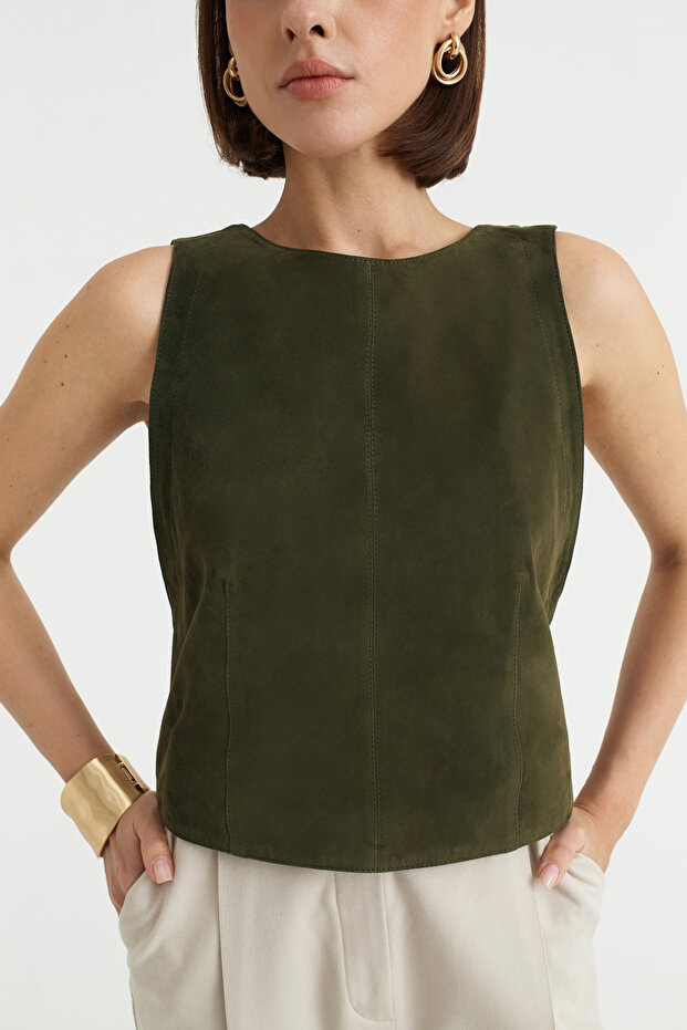 Kolsuz Suet Üst - 3