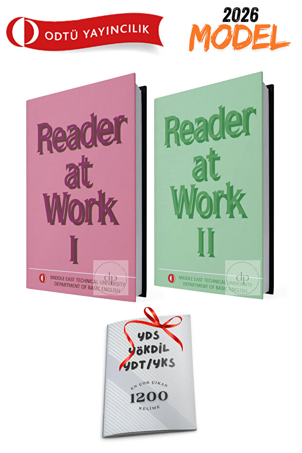 Reader At Work 1 Ve 2 Set ODTÜ Yayınları (Reader At Work I - Reader At Work II) - 1