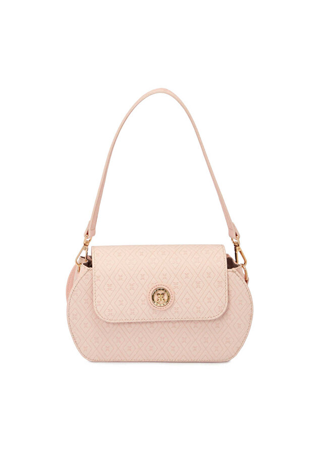 Powder Print Women's Shoulder Bag - S25Y1Pr09143-S7R