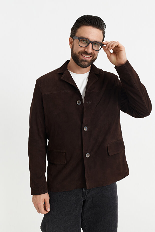 Suet Blazer Ceket - 2