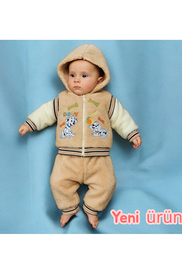 Winter 3-Piece Baby Set, Welsoft Puff.