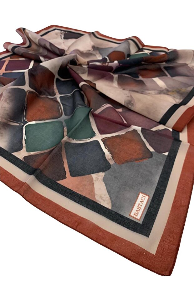 BAŞTACI SOFT 074 KİREMİT EŞARP - 3