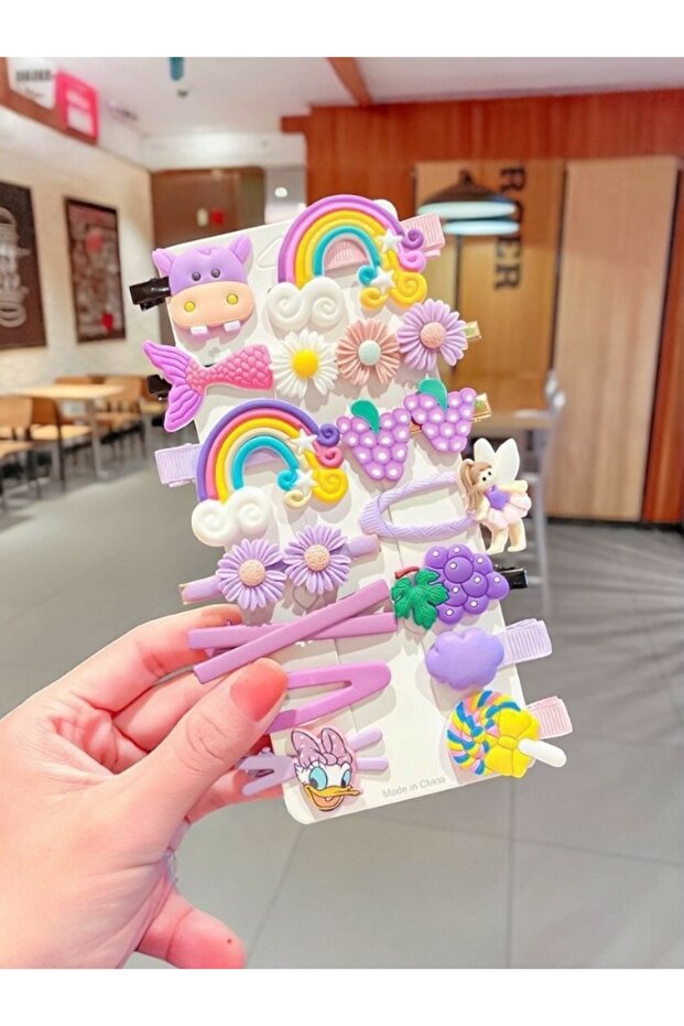 Girl's Buckle Latch Buckle Set of 14