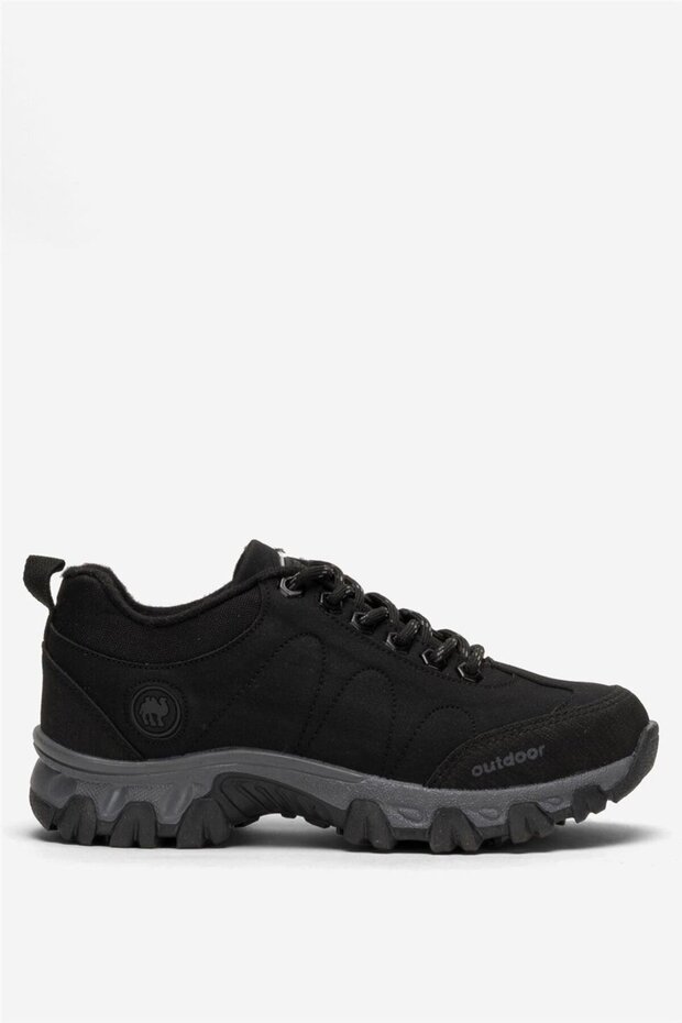 Cold Proof Unisex Outdoor Trekking Boots Shoes Black - Smoke