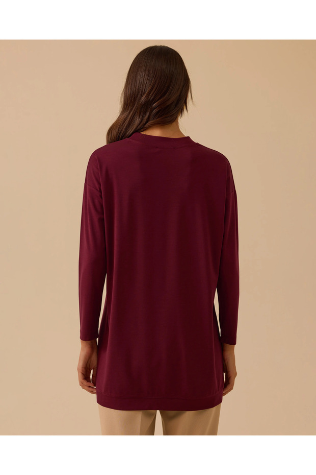 Туніка з круглим вирізом Basic - 3