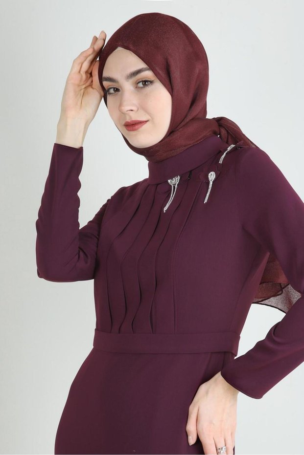 شال ألفينا فضي 8240