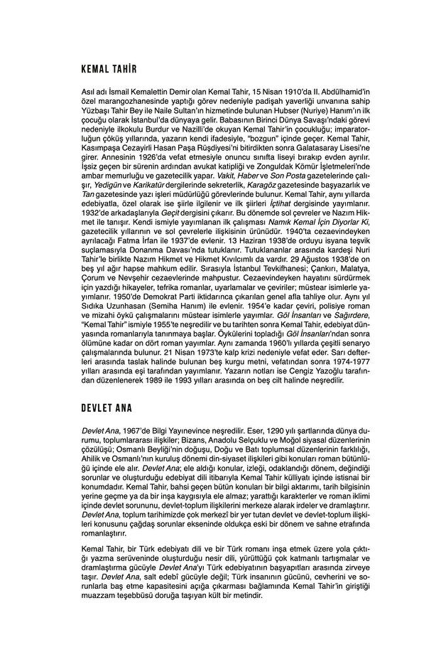 Devlet Ana (Ciltli) - Kemal Tahir - 4