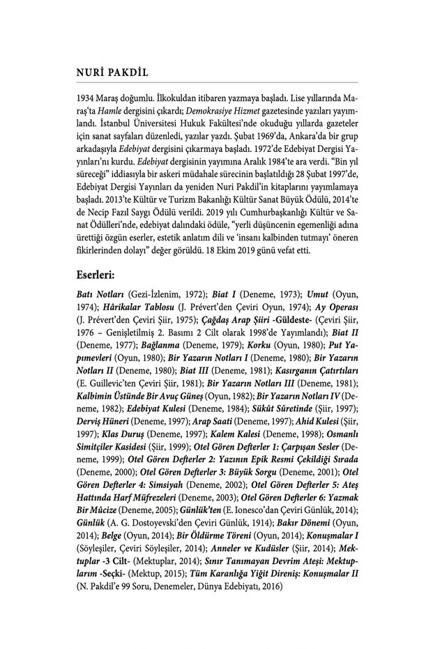 Bağlanma - Nuri Pakdil - 3