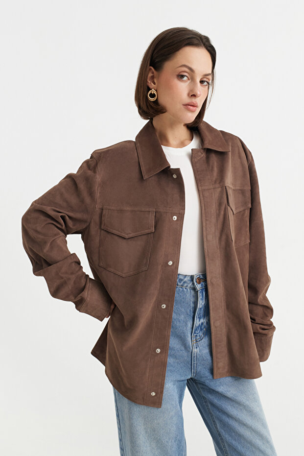 Unisex Gömlek Suet - 3