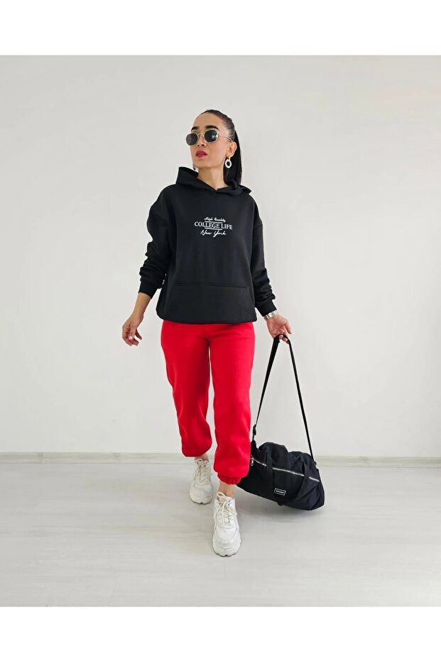 Life Print Tracksuit Set