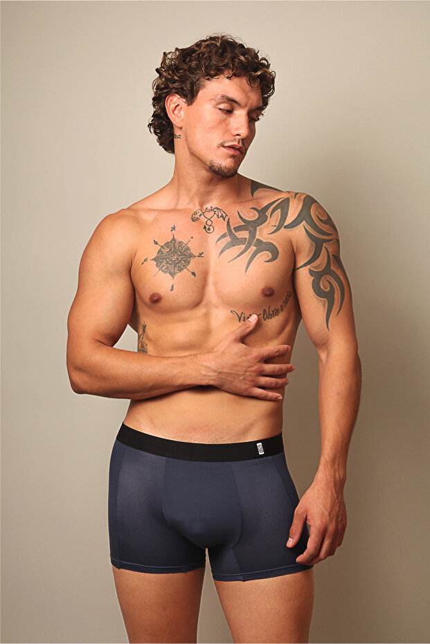 Lyocell 3'lü Boxer - 4