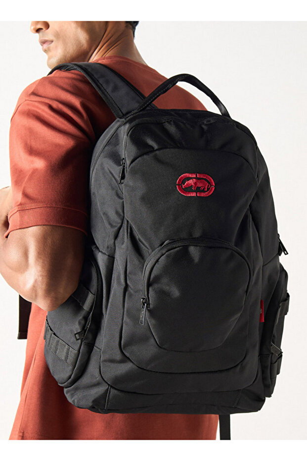 Unltd Solid Backpack with Adjustable Straps and Zip Closure - 2
