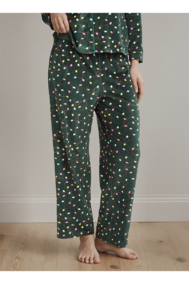 طقم بيجامات مطبوع - 4