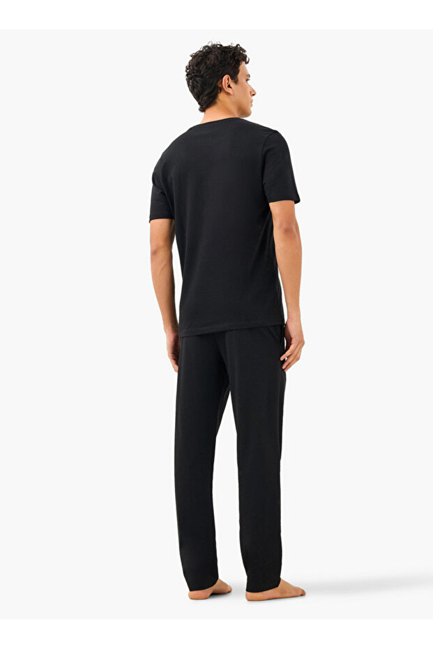 Drawstring Closure Pyjama Set - 4