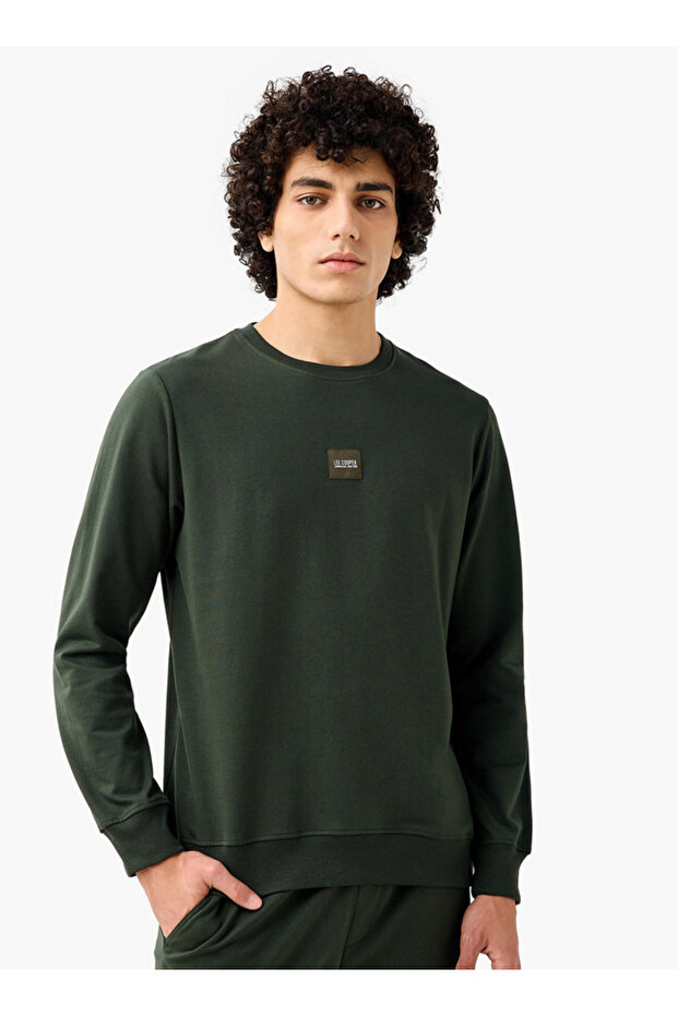 سويت شيرت بقصة عادية - 1