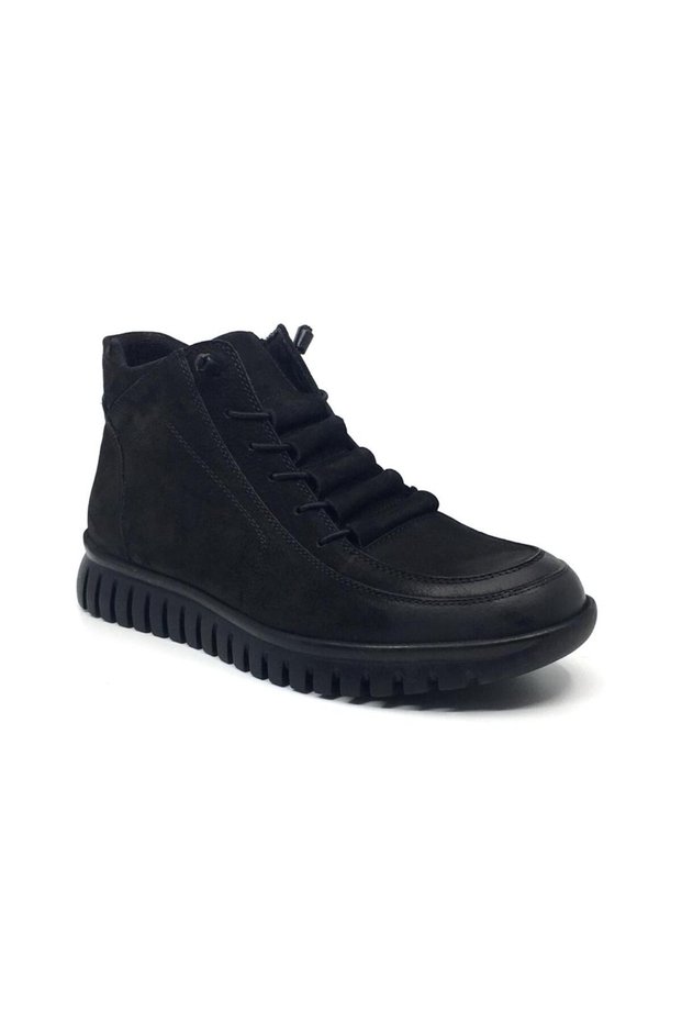 Genuine Nubuck Leather Men's Winter Outdoor Sports Boots Shoes 40-44