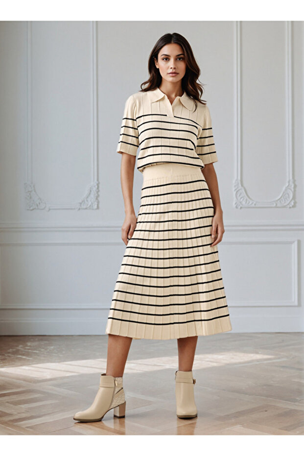 سترة بولو مخططة - 2