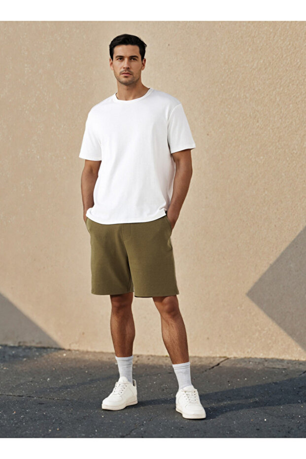 شورت غوص بقصّة عادية مع رباط للإغلاق - 2