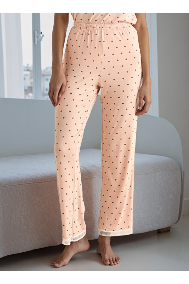 طقم بيجامة مطبوع - 3