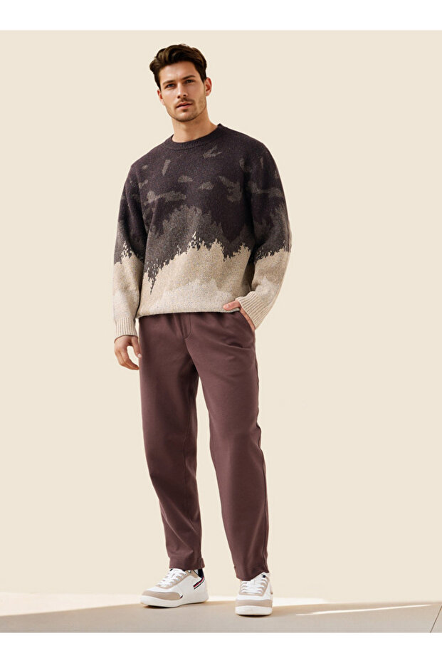 Regular Fit Joggers with Pockets - 2