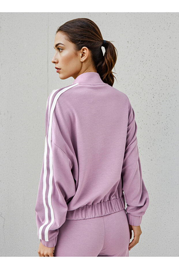 Regular Fit Jacket with Zip Closure - 3