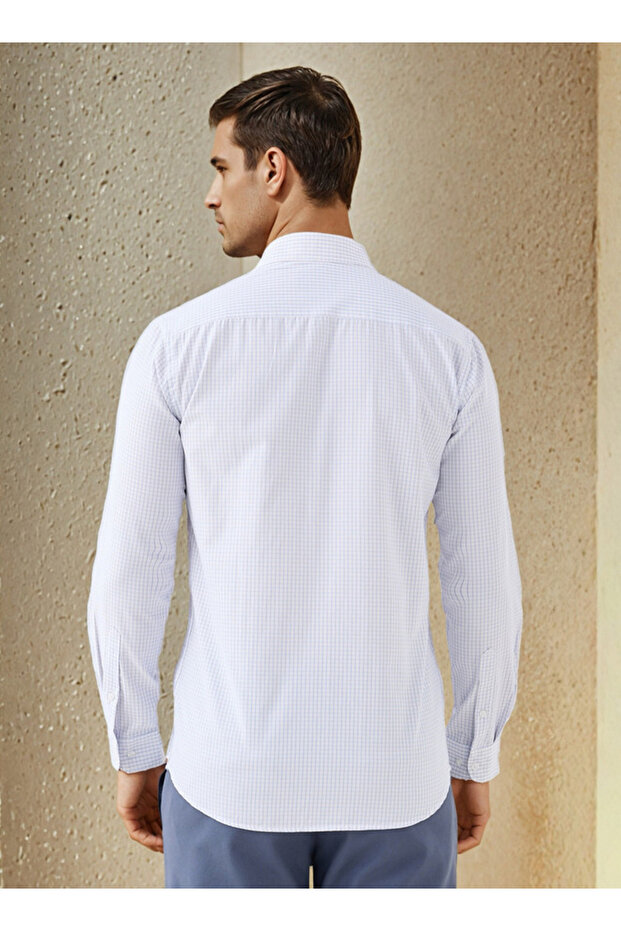 Solid Checked Shirts - 3