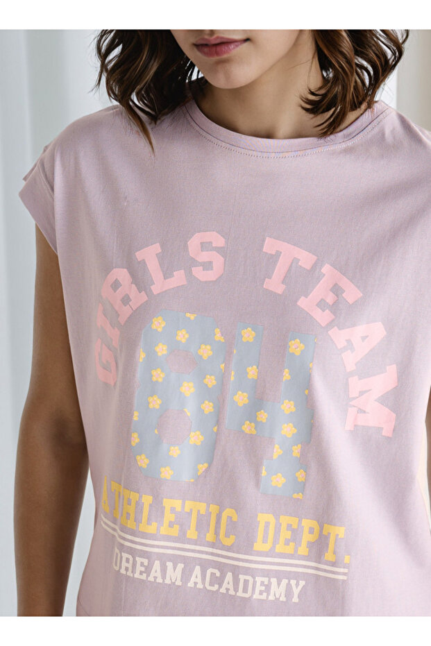 بلوزة مطبوعة بأكمام طويلة - 4