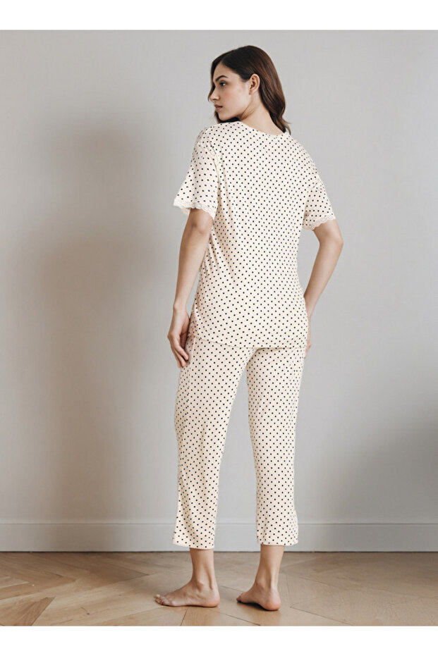 طقم كابري مطبوع - 4