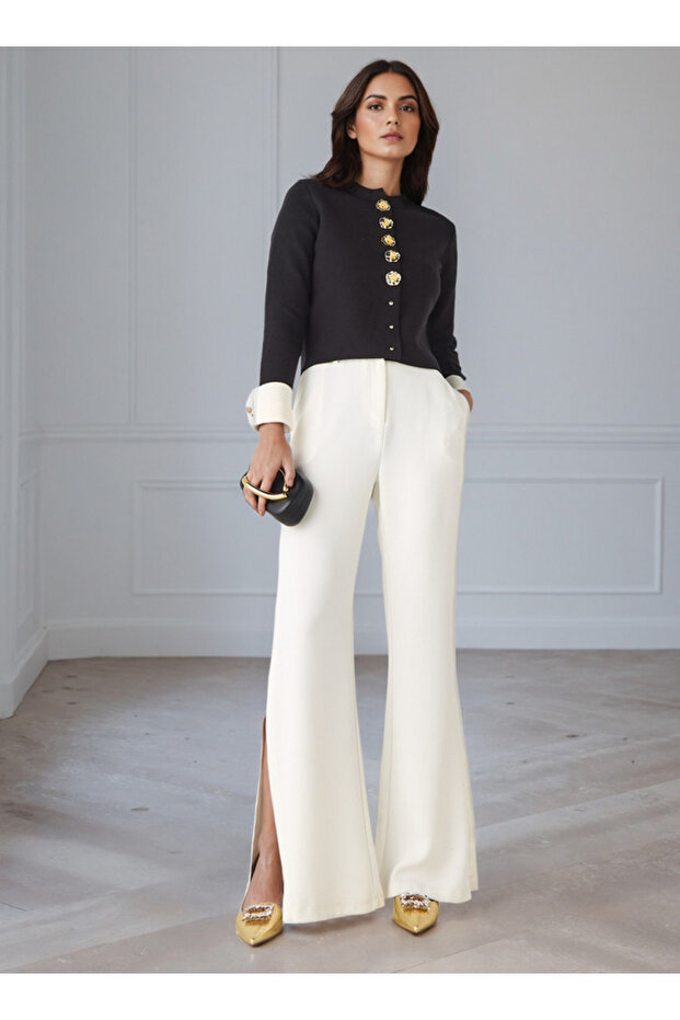 كارديجان بأزرار مزخرفة - 2