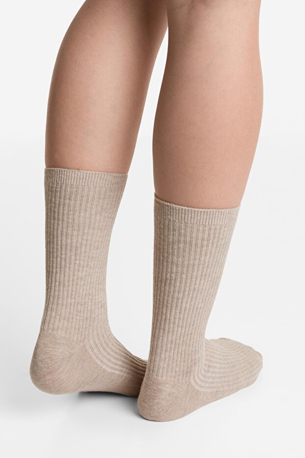 5 çift pamuklu classic çorap - 4