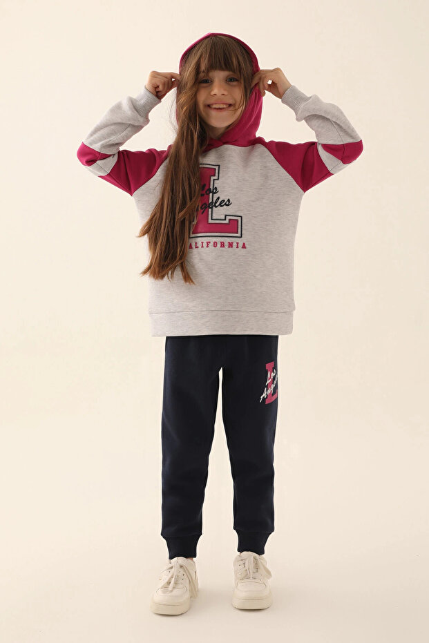 Devojčička siva trenerka - 3