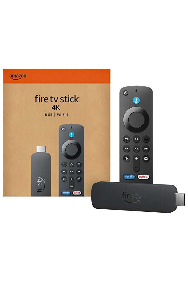 Fire TV Stick 4K 2nd Gen with Voice Remote 3rd Gen Streaming Media Player Device