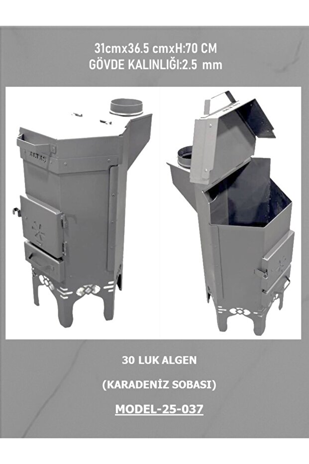 30 LUK ALGEN -KARADENİZ SOBASI - 2