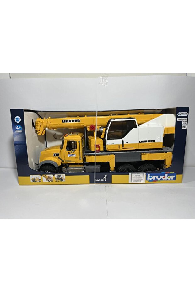 Mack Granite Vinçli Kamyon - 5