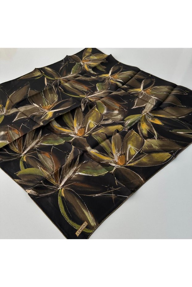 2026 Autumn-Winter Season Pure Sura Silk Scarf Pku9406