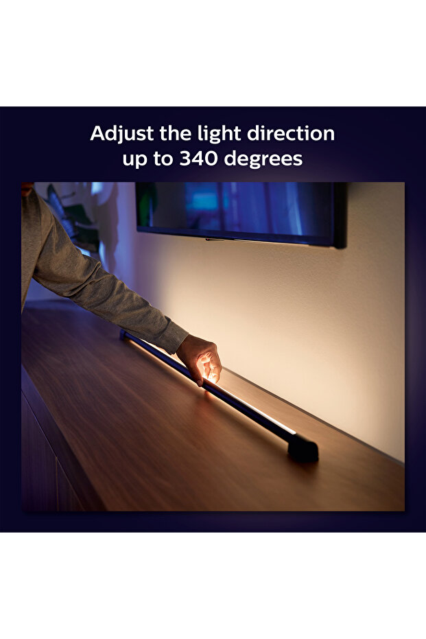 Hue Play Gradient Large Işık Barı - Siyah (60" Ve Üstü Tv' Ler Için Uygundur) - 5