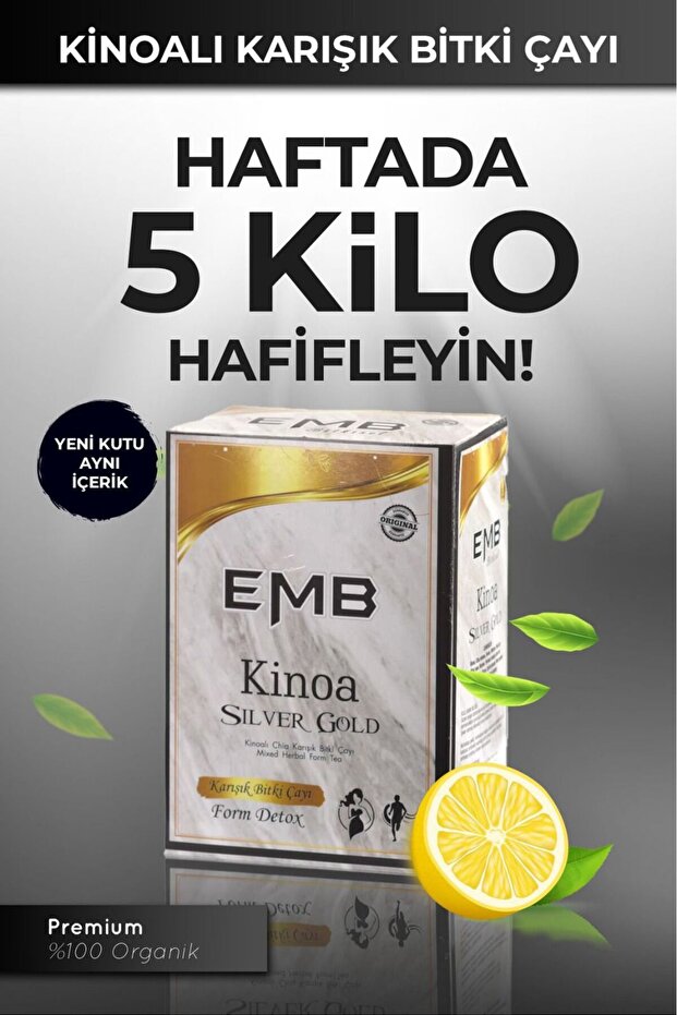Zayıflama1 Yardımcı Detox Özel Kinoa Karisimli Bitkisel Form Çay - 1