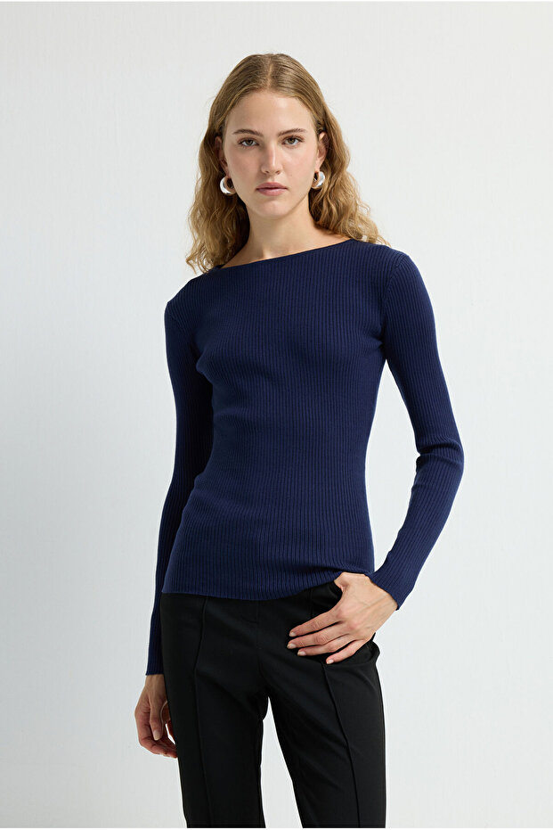 Fitilli Basic Triko Kazak - 5