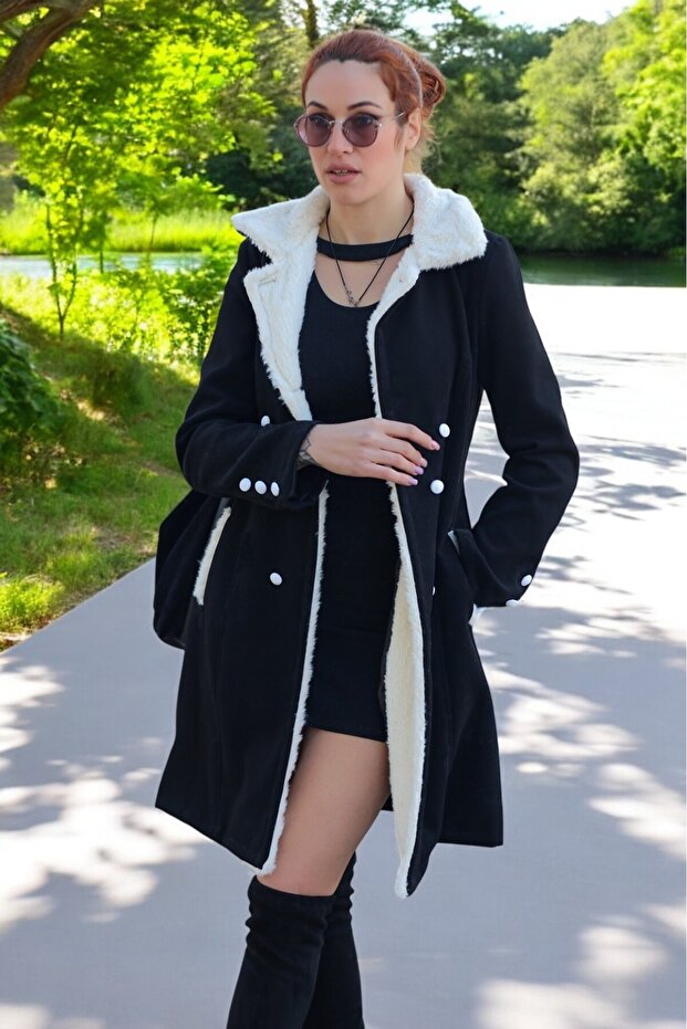 Kışlık Kaşmir Kaşe Kaban - 4