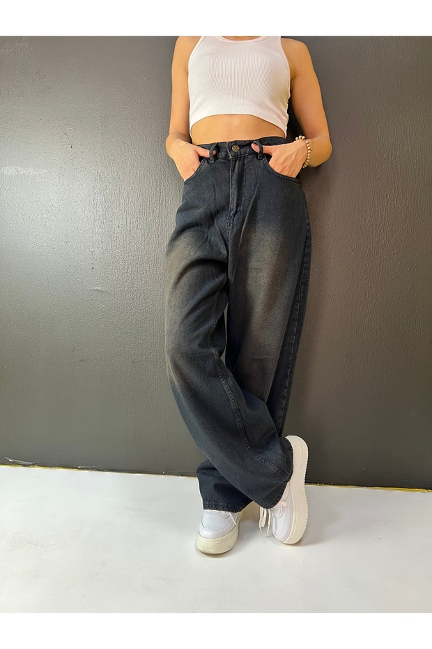 Black Baggy Palazo Jeans