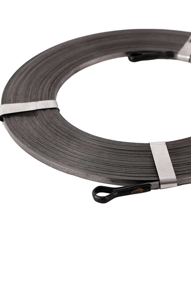 خيط عبر الجدار بطول 20 مترًا - زنبرك سحب مرن للأسلاك الكهربائية لتوجيه الكابلات - 2