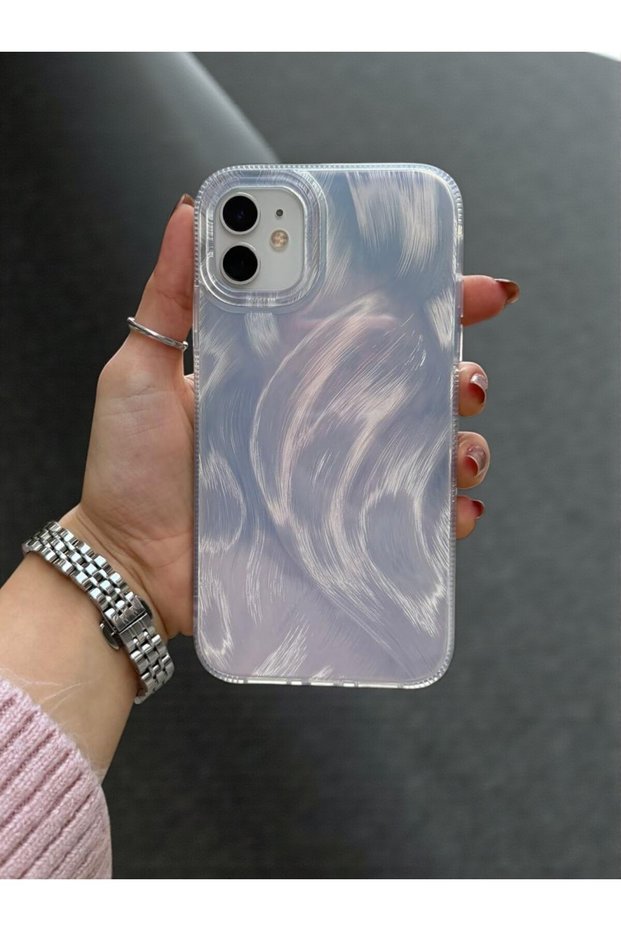 iPhone 12/12 Pro Compatible Case Feathered Hologram Case Shockproof Cover