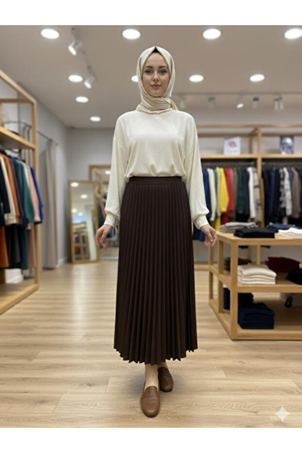 Kadın Piliseli Etek 8940 - 1