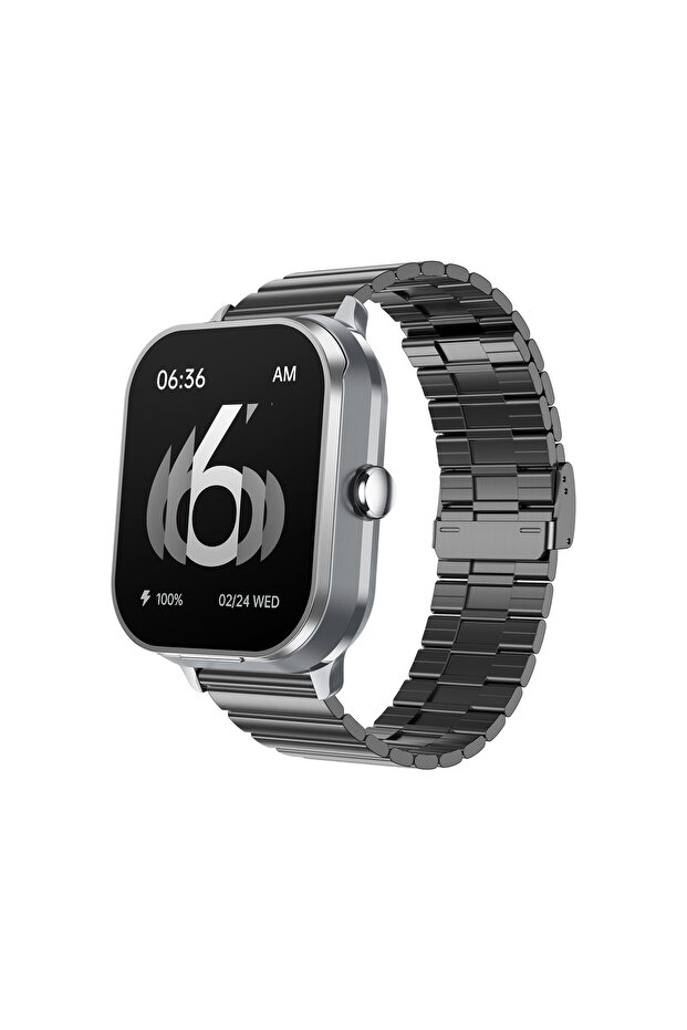 D8PRO 2-in-1 smartwatch, Bluetooth headphones included, compatible with iOS/Android, 2 straps, TFT screen - 7